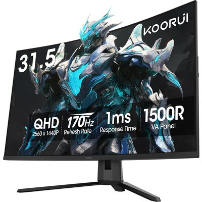 Монитор KOORUI 31.5 32E6QC QHD 170HZ