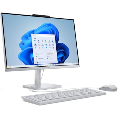 Компютър LENOVO AIO A100 - 24" FHD IPS, Intel Core i3-N305, 16GB DDR4, 512GB SSD