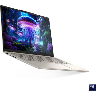 Лаптоп Lenovo Yoga Slim 7 14ILL10 - 14" 2.8K OLED, Intel Core Ultra 7 258V, Windows 11, Seashell