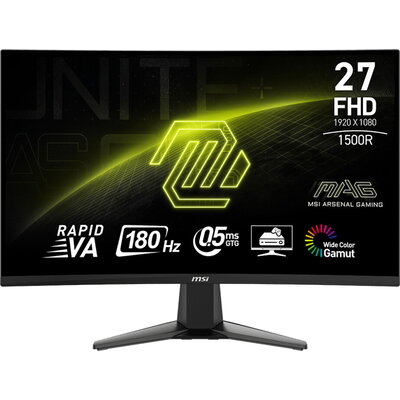 Монитор MSI MAG 27C6F - 27" FHD VA 180Hz Curved