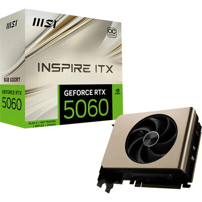 Видео карта MSI RTX5060 8G INSPIRE ITX OC