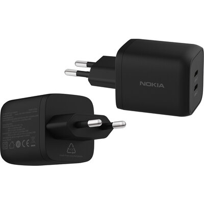 Зарядно NOKIA DUAL PORT WALL CHARGER 65W
