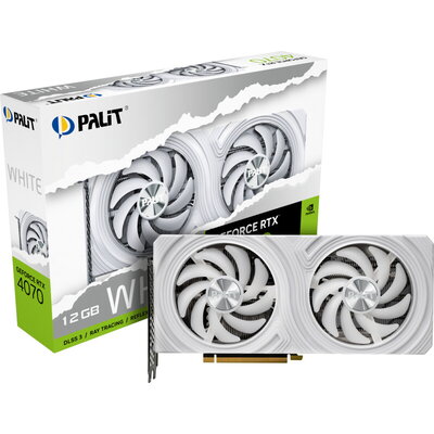 Видео карта PALIT RTX 4070 WHITE 12GB