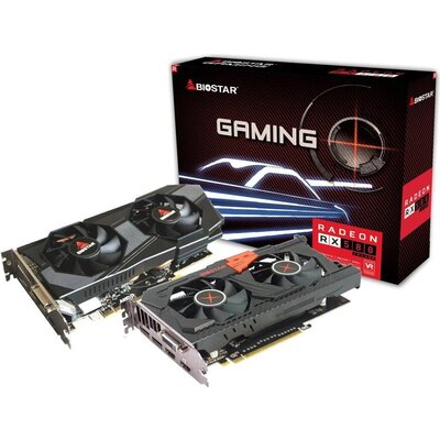 Видео карта Biostar Radeon RX580 8GB 256Bit 2048SP GDDR5 - bulk