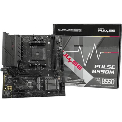 Дънна платка SAPPHIRE PULSE B550M / AM4 Дънна платка SAPPHIRE PULSE B550M / AM4