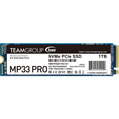 SSD TEAMGROUP MP33 PRO 1TB NVMe
