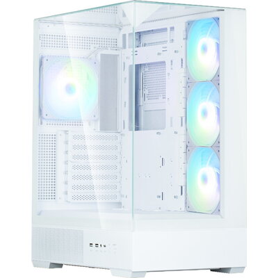 Кутия Zalman P40 PRISM PLUS WHITE
