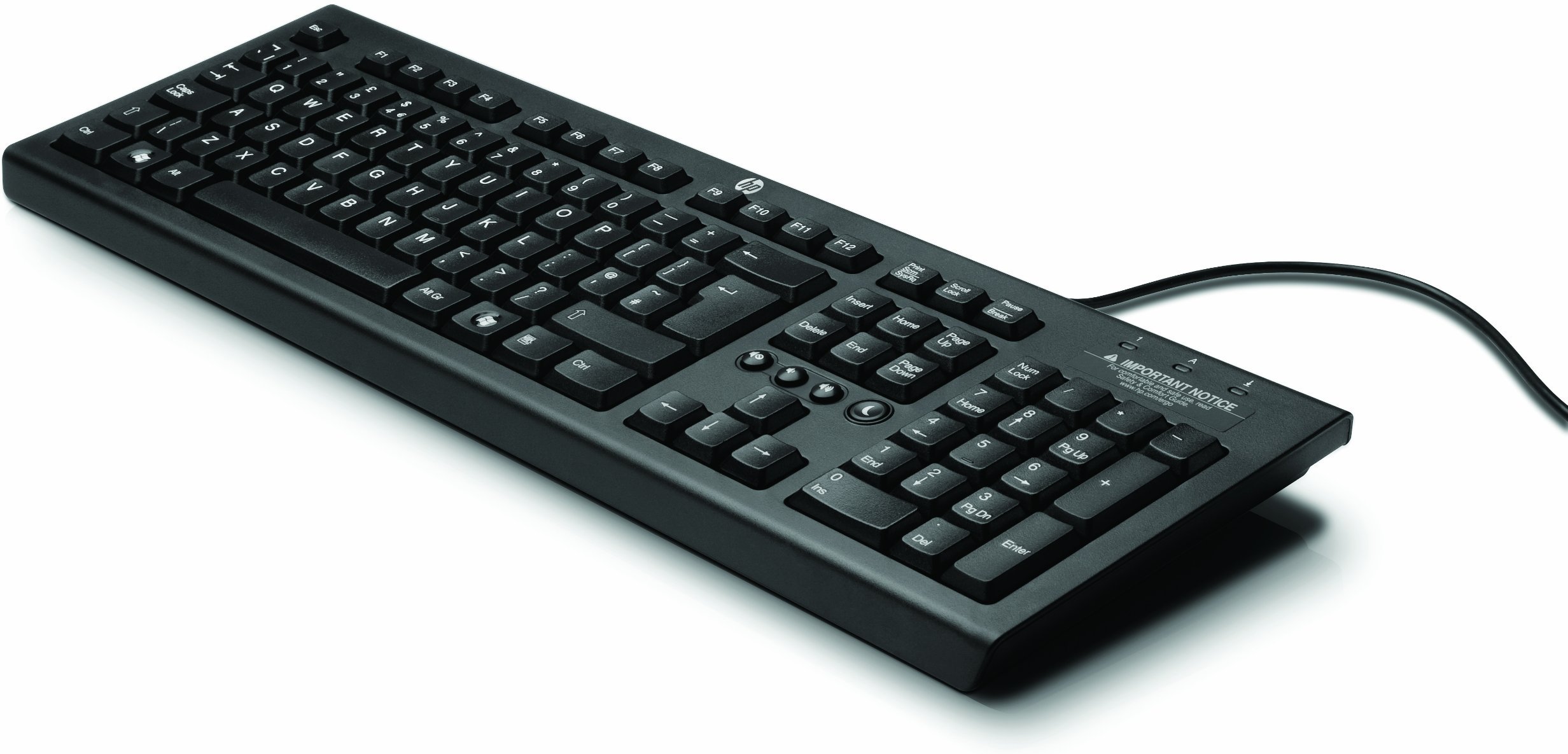 hp classic wired keyboard wz972aa