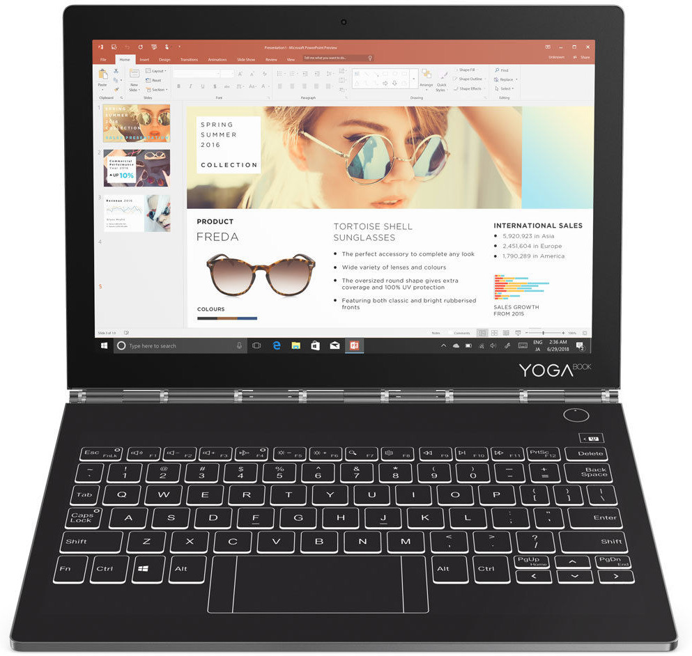 Таблет Lenovo Yoga Book C930 YB-J912L - 10.8